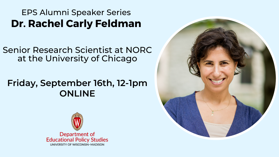 Rachel Feldman EPS Alumni Speaker Series Cover Photo