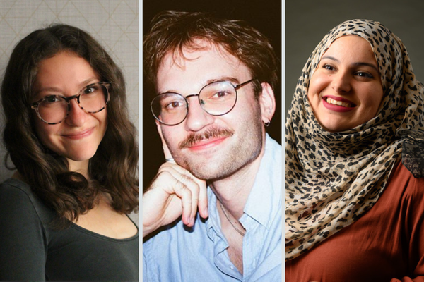 Three photos of EPS alumni