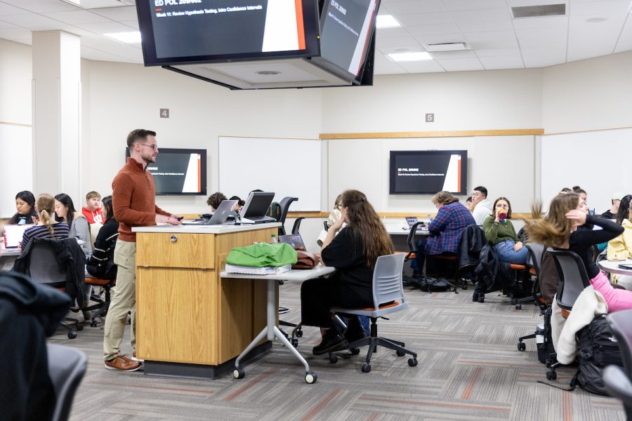 taylor odle teaching a class
